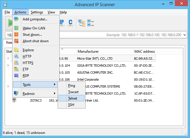 heerlijkheid leerplan Boekhouder Advanced IP Scanner - Download Free Network Scanner.