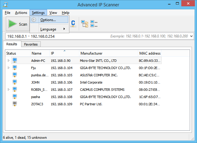 Download advance ip scanner html code pdf download